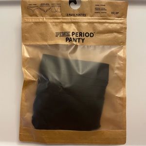 Victoria’s Secret Pink- period panty 3 pack